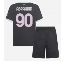 AC Milan Tammy Abraham #90 Koszulka Trzecia dzieci 2024-25 Krótki Rękaw (+ krótkie spodenki)